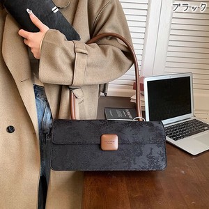 ※ファスナー不良あり【OUTLET80%OFF】WU2089o-bk ジャガードワンショルダーバッグ 高級感 ハンドバッグ