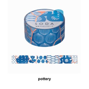 SODA Washi Tape KING JIM Pottery 20mm