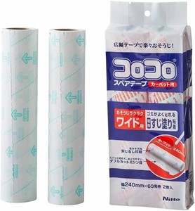 コロコロ スペアテープ ワイド 2巻入 C2240 ニトムズ