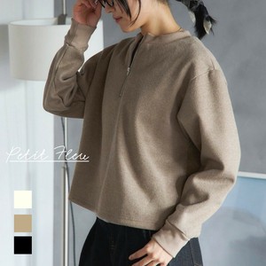T-shirt Double- faced Half Zipper [S/S NEW]
