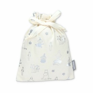 小物收纳盒 Moomin姆明/噜噜米 米白色 金属感