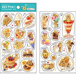日本製 made in japan コビトシール・クワッカワラビー・甘党 t505017