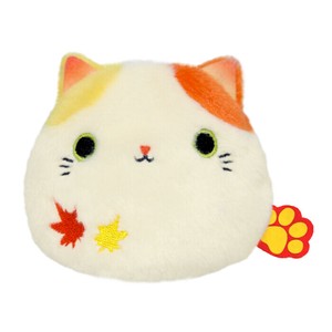 ねこだんご　ぬいぐるみ　花ねこだんご　NDH08 花ねこだんご もみじ　ねこ