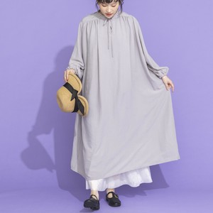 sale【春夏】肩ヨークギャザーワンピース2025新作