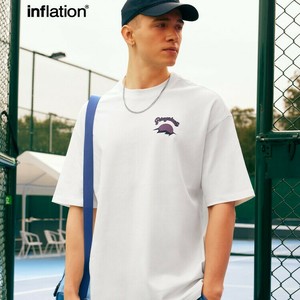 P20132トップス 2025春夏新作 メンズ  半袖 Tシャツ カジュアル 欧米風 プリント