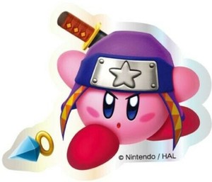 キャラスタムステッカー(1P) 星のカービィ ニンジャ BKBY-20L