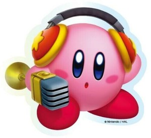 キャラスタムステッカー(BIG) 星のカービィ マイク BKBY-19C