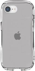 2025iPhone6.1inch_1LENSmodel対応クリスタルクリアケース グルマンディーズ スモーク GMD-31SK