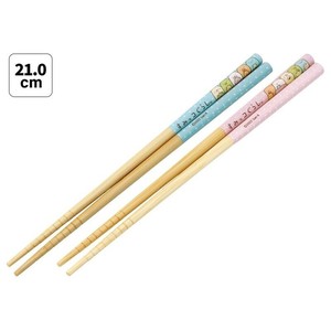 【スケーター】竹箸 21cm 2膳セット【すみっコぐらし】