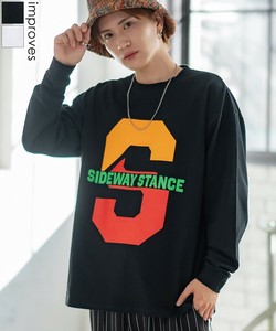 [SIDEWAYSTANCE] T-shirt College Logo