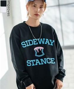 [SIDEWAYSTANCE] T-shirt College Logo