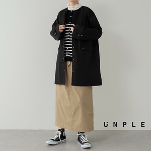 ノーカラーコート