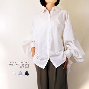 Button Shirt/Blouse Dolman Sleeve