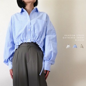 Button Shirt/Blouse Stripe