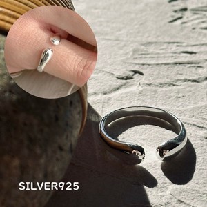 Pierced Earrings Silver Post Rings silver