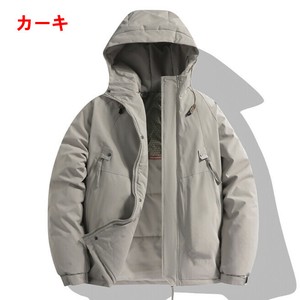 アウター  コート 長袖 フード付き 綿服 無地  快適 男女兼用 ファッション  ABQ559