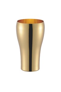 華　タンブラー 200ml 金メッキ