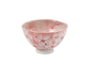 美浓烧 饭碗 需调货商品 餐具 粉色 日本制造