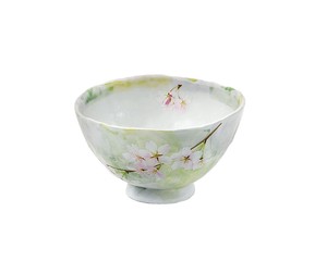 美浓烧 饭碗 需调货商品 餐具 绿色 日本制造