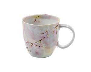 ≪メーカー取寄≫花がすみ　マグカップ　ピンク［日本製 美濃焼 食器 ］