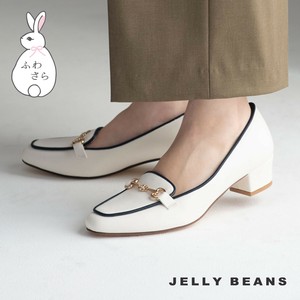 【予約販売】【定番人気】フラワービットローファーパンプス<ふわさら>「痛くない」「撥水」「防臭」