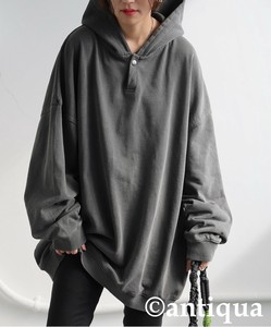 连帽衫 女士 新商品 长袖 antiqua 秋冬