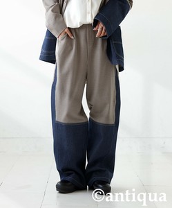 [antiqua] Cropped Pant Ladies fashion