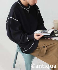 [antiqua] Sweater/Knitwear Multi-colored Stitch Men's