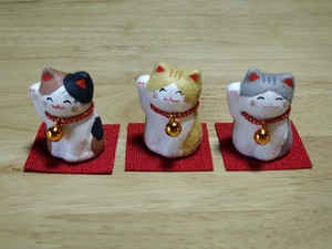 Chigiri-Washi Animal Ornament 3-types Made in Japan