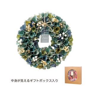 ナチュラルリース 　カームブルー