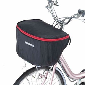【雨具】【自転車用品】前カゴカバー　丸型タイプ ブラック　KW-251BK