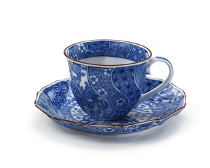 美浓烧 茶杯盘组/杯碟套装 需调货商品 餐具 日本制造