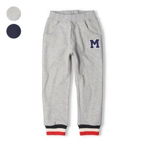 Kids' Full-Length Pant Casual Patch 100% Cotton 9/10 length