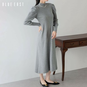 Casual Dress Puff Sleeve Knit dress [2024 NEW]