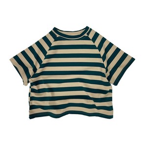 Kids' Short Sleeve Shirt/Blouse Stripe Short Sleeve 3-colors