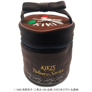 スタジオジブリ 魔女の宅急便 ジジ キキへのチョコケーキ 化粧ポーチ　小物入れ　バニティーバッグ
