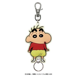 クレヨンしんちゃん ラバーリールキーホルダー（ベイビーしんちゃん）