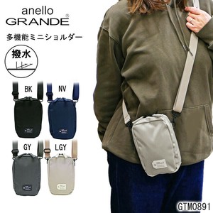アネログランデ バッグ ミニショルダー スマホショルダー キャッシュレス 旅行 買い物 軽量 撥水 メンズ