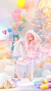Doll/Anime Character Plushie/Doll Pink doll Blue Sekiguchi
