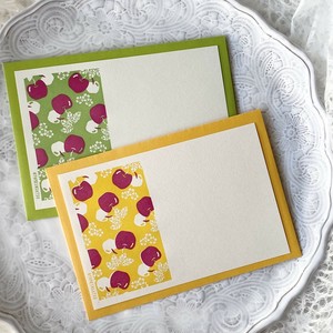 Writing Paper Apple Ippitsusen Letterpad