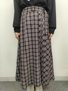 Skirt Check Pattern Pleated skirt
