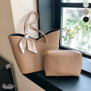 ポーチ付きワンショルダーバッグ PU スカーフ付き カジュアル 上品 春 夏  【2025SS】 WU2292