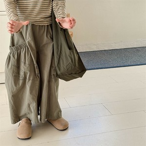 Kids' Full-Length Pant Check Pattern Printed 2-colors