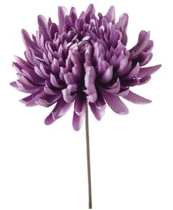 【アーティフィシャルフラワー】【造花】FA−7121　重ね菊ピック　PU