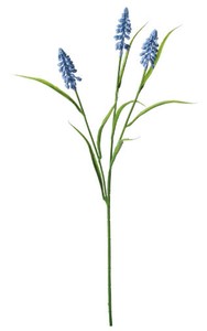 【アーティフィシャルフラワー】【造花】FA−7397　ムスカリスプレー　BLU
