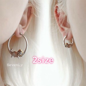 ＜SALE＞猫ピアス 耳飾り ピアス「2025新作」