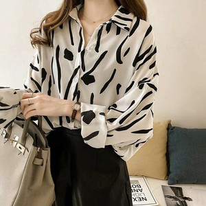 シャツ レディース ファッション 長袖  ゆったり    YEA1733