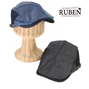 ルーベン（RUBEN） デニムパッチワークハンチング　オールシーズン