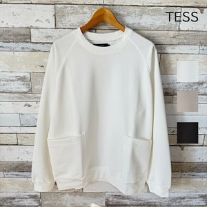 【TESS】サイドポケットビッククルー「2025春夏新作」