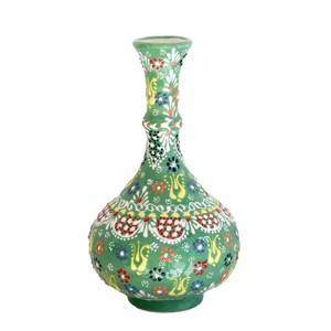 花瓶/花架 Design 花朵 花瓶 绿色 12cm